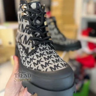 BOTINES MICHAEL KORS - MODELO PAYTON - NATURAL BLACK
