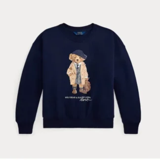 POLERON MUJER POLO RALPH LAUREN - POLO BEAR AZUL OSITA