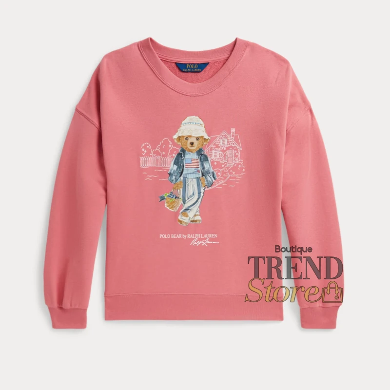 POLERON POLO BEAR - POLO RALPH LAUREN ROSA