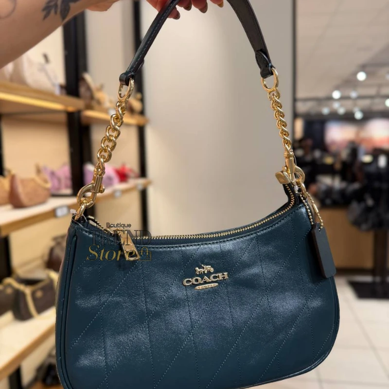 CARTERA COACH TERI SHOULDER DARK TEAL