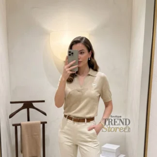 POLERA MICHAEL KORS POLO TONO BEIGE