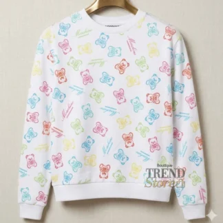 POLERON MOSCHINO - MUJER BLANCO BEAR COLORES