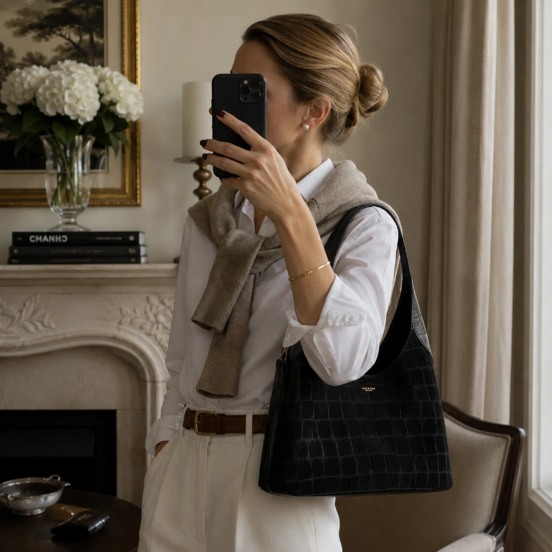 CARTERA COACH - BROOKLYN 28 - GAMUZA