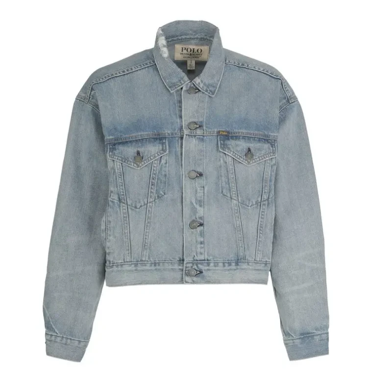 CHAQUETA MUJER  DENIM POLO RALPH LAUREN TRUCKER OVERSIZE
