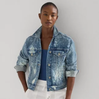 • chaqueta denim lauren ralph lauren bleach splatter mujer trendstore chile original • chaqueta trucker ralph lauren efecto vintage salpicado vista frontal chile • detalle bleach splatter denim ralph lauren mujer exclusivo trendstore chile • chaqueta mezclilla ralph lauren mujer vista lateral compra segura chile • textura denim elastico chaqueta lauren ralph lauren premium chile • chaqueta denim mujer look urbano moderno chile exclusivo trendstore • chaqueta ralph lauren mujer outfit casual chic chile compra online • chaqueta lauren ralph lauren original mujer envío a todo chile trendstore