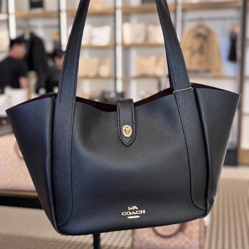 CARTERA COACH HADLEY TURNLOCK – TOTE NEGRO