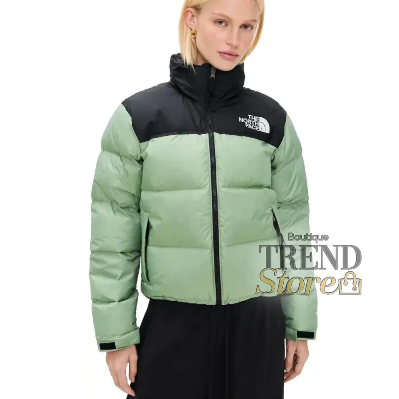 CHAQUETA THE NORTH FACE 1996 RETRO NUPTSE PLUMA 700 FILL SLATE MOSS MUJER