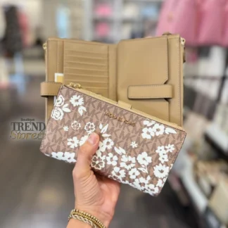 BILLETERA MICHAEL KORS - DOBLE CIERRE EDICION ESPECIAL ROSA
