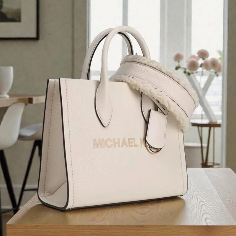 TOTE MICHAEL KORS MIRELLA BLANCO CROSSBODY MUJER
