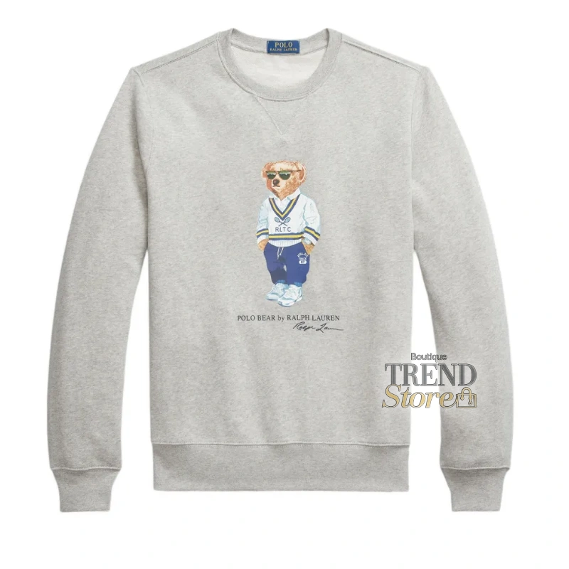 POLERÓN POLO RALPH LAUREN POLO BEAR GRIS UNISEX