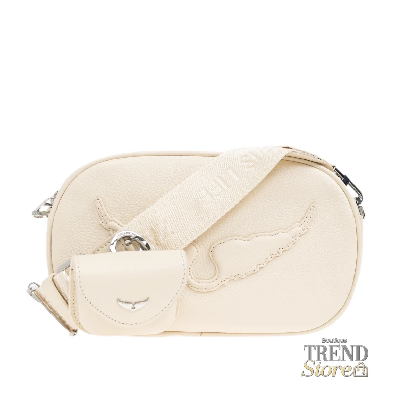 CARTERA ZADIG & VOLTAIRE ROCK WITH YOU BAG CREMA