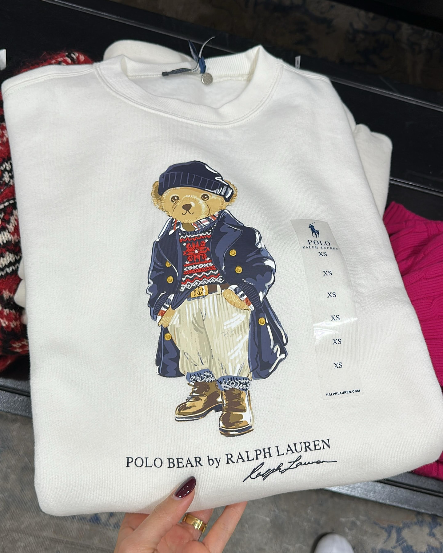 Poleron Mujer Polo Ralph Lauren Polo Bear