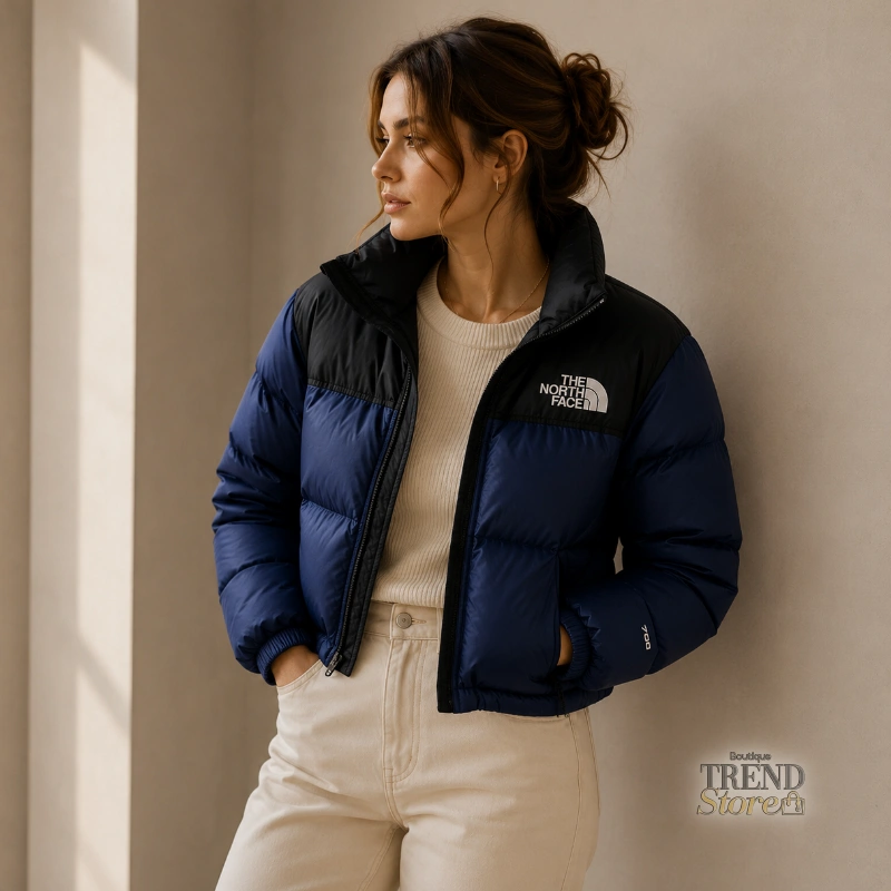 CHAQUETA THE NORTH FACE NUPTSE CROPPED QUILTED DOWN