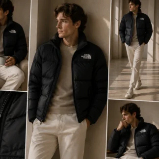 CHAQUETA THE NORTH FACE 1996 RETRO NUPTSE NEGRO HOMBRE