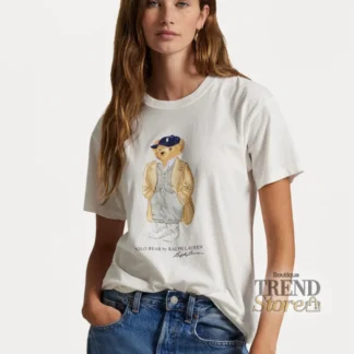POLERA POLO RALPH LAUREN - POLO BEAR BLANCO - OSITA URBANA