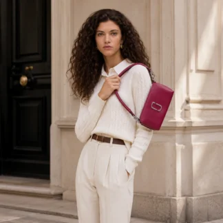 Diseño elegante y compacto • Tres formas de uso • Fácil organización interior • Acabados premium Marc Jacobs • Ideal para uso diario o eventos Gracias a su tamaño práctico y diseño sofisticado, esta cartera se convierte en el accesorio perfecto para quienes buscan elegancia, funcionalidad y un toque moderno en cada look. Disponible en Trendstore Chile, esta cartera original de Marc Jacobs es ideal para mujeres que buscan accesorios exclusivos y difíciles de encontrar en Chile, con compra segura y envíos a todo Chile. SEO PARA IMÁGENES: • cartera marc jacobs snapshot lipgloss pink chile • bolso marc jacobs snapshot rosa original chile • marc jacobs convertible crossbody chile • cartera marc jacobs cuero saffiano chile • bolso marc jacobs rosado mujer chile • marc jacobs snapshot crossbody chile • cartera marc jacobs original trendstore chile • marc jacobs envío seguro a todo chile