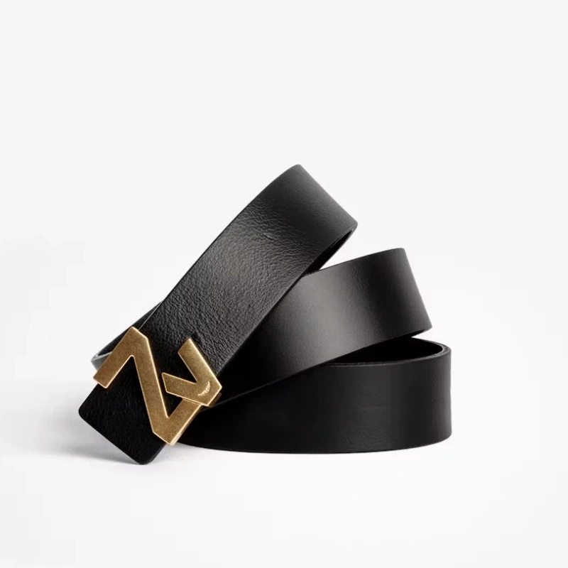 CINTURON ZADIG & VOLTAIRE ZV INITIALE NEGRO