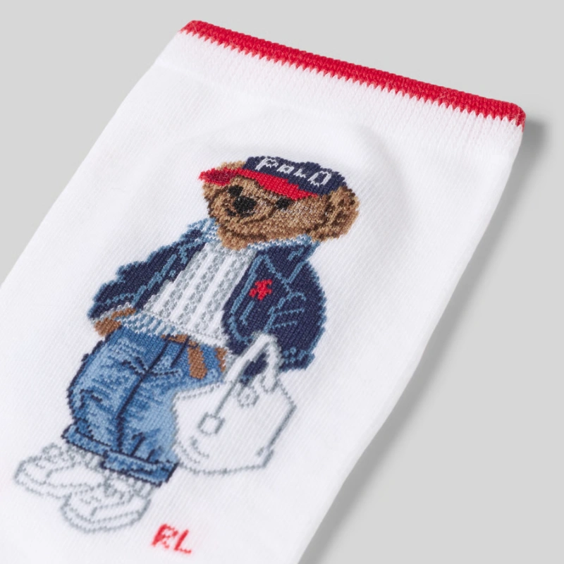 CALCETINES POLO RALPH LAUREN POLO BEAR DENIM LOOK - 1 PAR