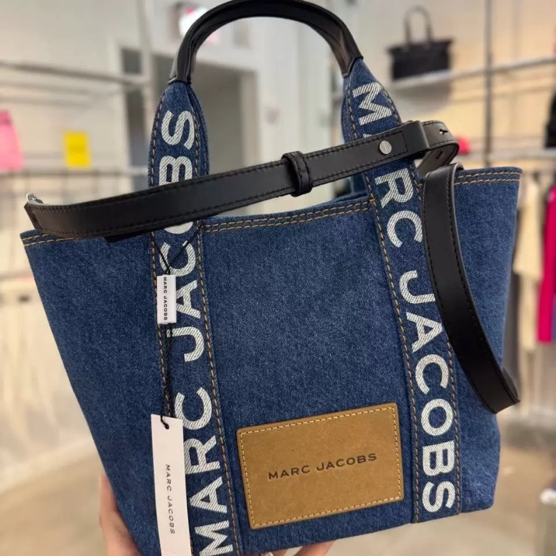 CARTERA MARC JACOBS TOTE DENIM SMALL  CONVERTIBLE