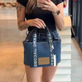 CARTERA MARC JACOBS TOTE DENIM SMALL CONVERTIBLE