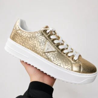 ZAPATILLAS GUESS - DENESSA DORADA