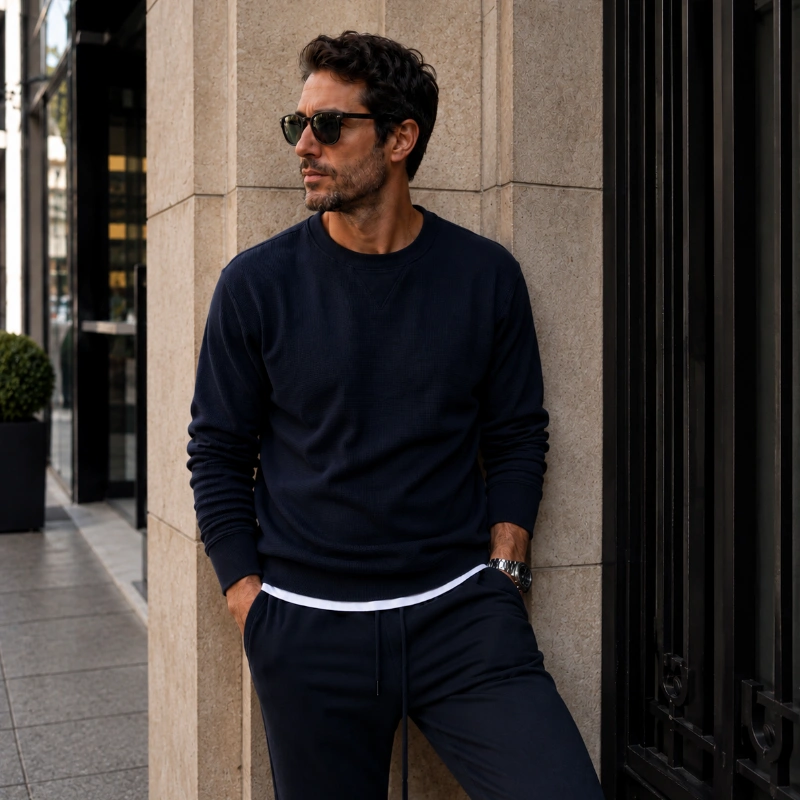 POLERON HOMBRE MICHAEL KORS AZUL