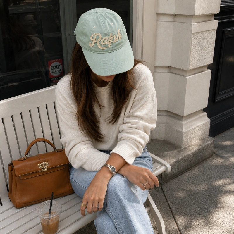 GORRA RALPH LAUREN - VERDE CELEDON