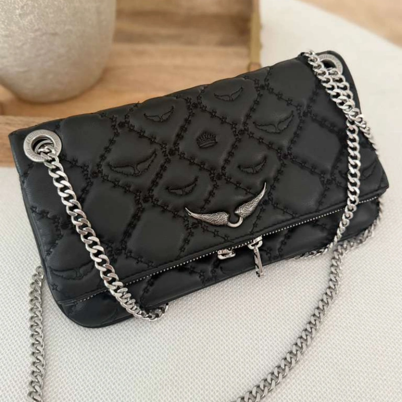 CARTERA ZADIG & VOLTAIRE ROCK II QUILTED EFFECT