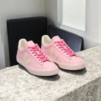 ZAPATILLAS VEJA - CAMPO LEATHER GUIMAUVE PIERRE PETALE