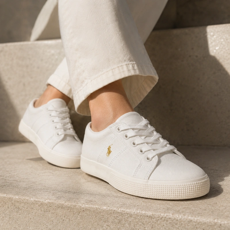 ZAPATILLAS LAUREN RALPH LAUREN BLANCAS MUJER