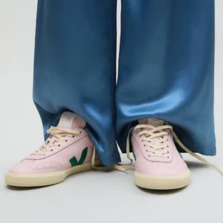 ZAPATILLAS VEJA - VOLLEY O.T LEATHER PETALE GOLF CALCAIRE