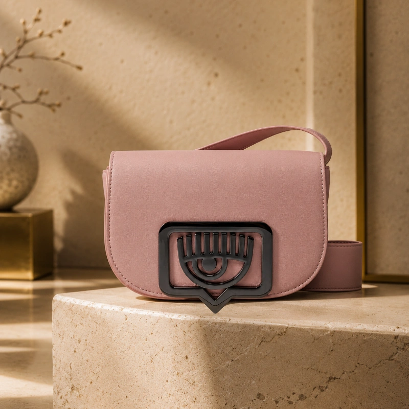 CARTERA CHIARA FERRAGNI EYE LIKE ROSA
