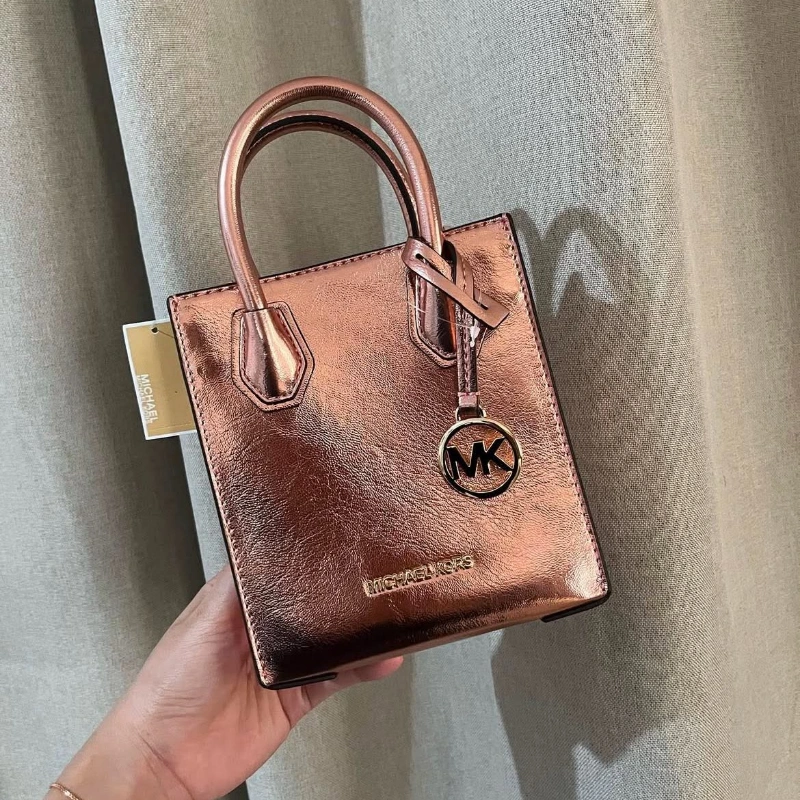 CARTERA CROSSBODY MICHAEL KORS MERCER EXTRA PEQUEÑA ROSE GOLD