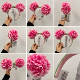 DIADEMA OREJITAS DISNEY PARKS - MICKEY MOUSE PRIMAVER FLORES