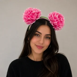 DIADEMA OREJITAS DISNEY PARKS - MICKEY MOUSE PRIMAVER FLORES