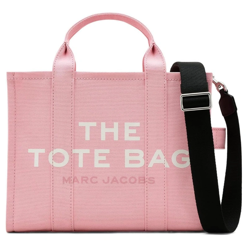 THE TOTE MARC JACOBS  SMALL TOTE DE CANVAS ROSA