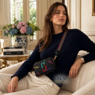 Cartera Marc Jacobs Snapshot New York Mag de cuero negro original disponible en Trendstore Chile. Vista frontal de la cartera Marc Jacobs Snapshot New York Mag para mujer con compra segura en Chile. Detalle del cuero premium de la cartera Marc Jacobs Snapshot New York Mag original en Trendstore Chile. Vista lateral de la cartera crossbody Marc Jacobs Snapshot New York Mag con detalles de color y envío a todo Chile. Correa ajustable de la cartera Marc Jacobs Snapshot New York Mag original para mujer disponible en Trendstore Chile. Cartera Marc Jacobs Snapshot New York Mag de cuero premium, producto original con despacho a todo Chile desde Trendstore Chile. Textura y acabados de la cartera Marc Jacobs Snapshot New York Mag original para mujer en Trendstore Chile. Cartera crossbody Marc Jacobs Snapshot New York Mag exclusiva, compra segura y envío a todo Chile desde Trendstore Chile.