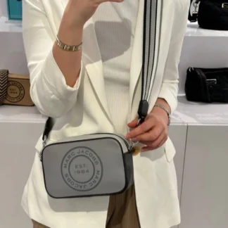 CROSSBODY MARC JACOBS FLASH GRIS BICOLOR
