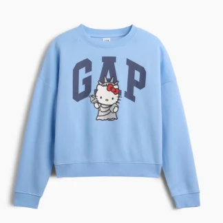 POLERON GAP LOGO HELLO KITTY CELESTE