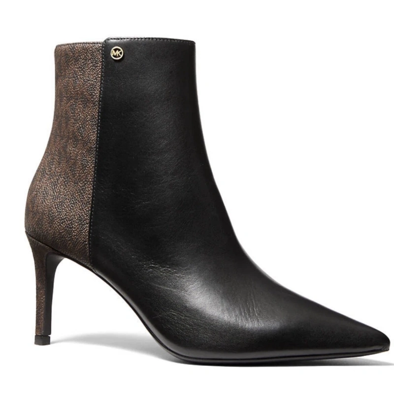 BOTINES MICHAEL KORS - MODELO DOROTHY FLEX BLACK BROWN