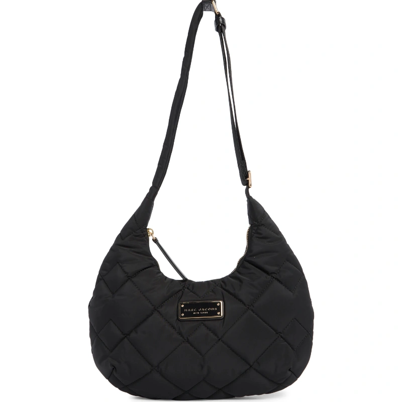 CARTERA MARC JACOBS QUILTED NYLON SHOULDER BAG NEGRA