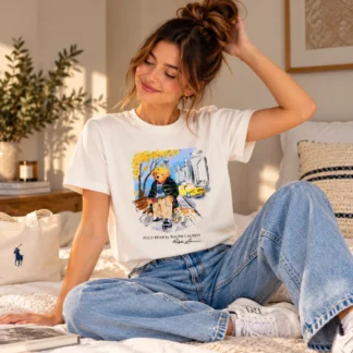 POLERA MUJER POLO RALPH LAUREN - POLO BEAR MODELO DOGGY