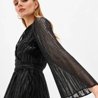 VESTIDO MUJER ARMANI EXCHANGE NEGRO