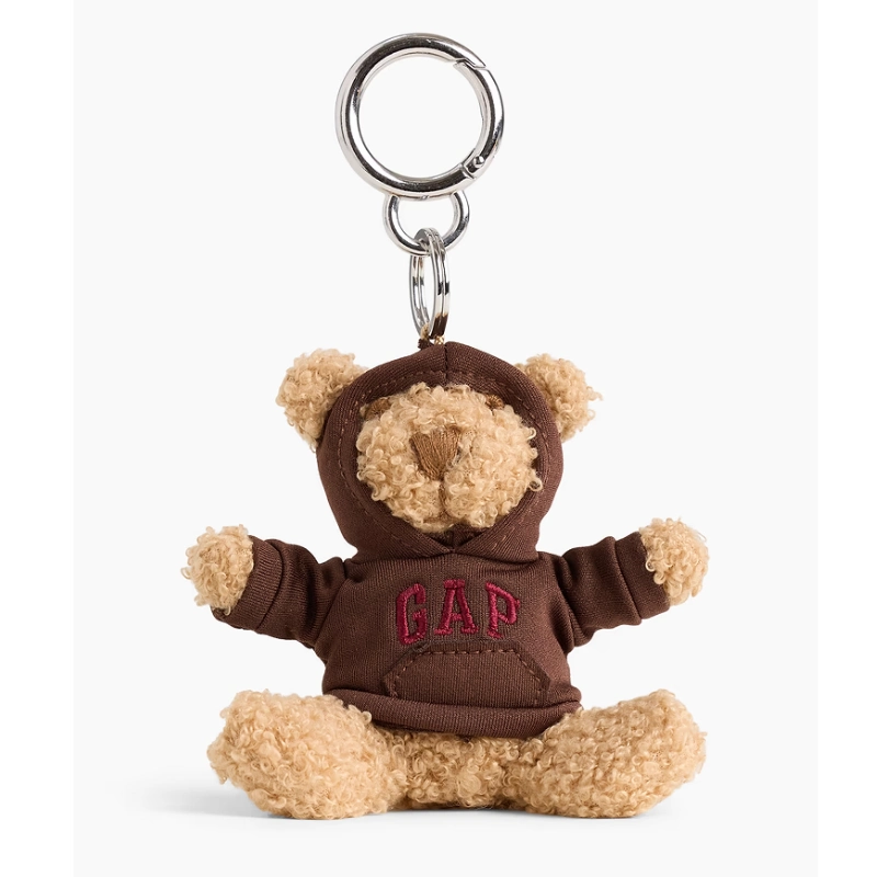 CHARM - LLAVERO GAP BRANNAN BEAR HOODIE CAFE BAG