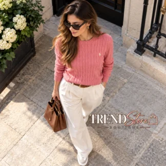 SWEATER POLO RALPH LAUREN - ROSA