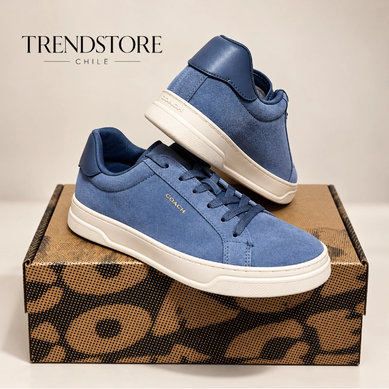 ZAPATILLAS COACH HIGH LINE SNEAKER LIGHT DENIM/CHALK